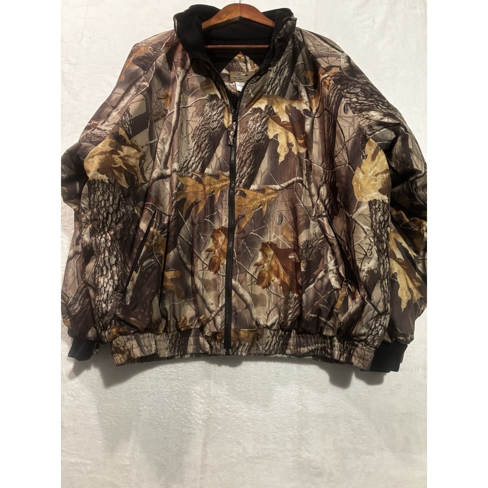 Vintage Whitewater Outdoors 3XL Realtree‎ Camo Hunting Insulated Jacket Mens
